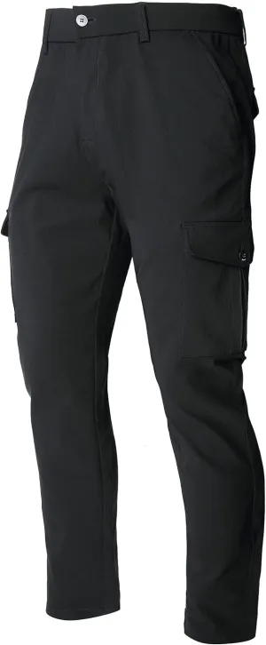 NOVOCCT Cargo Pants for Men - Relaxed Fit Mens Cargo Pants - Premium High Stretch Multi-Pockets Casual Chinos Pants for Men
