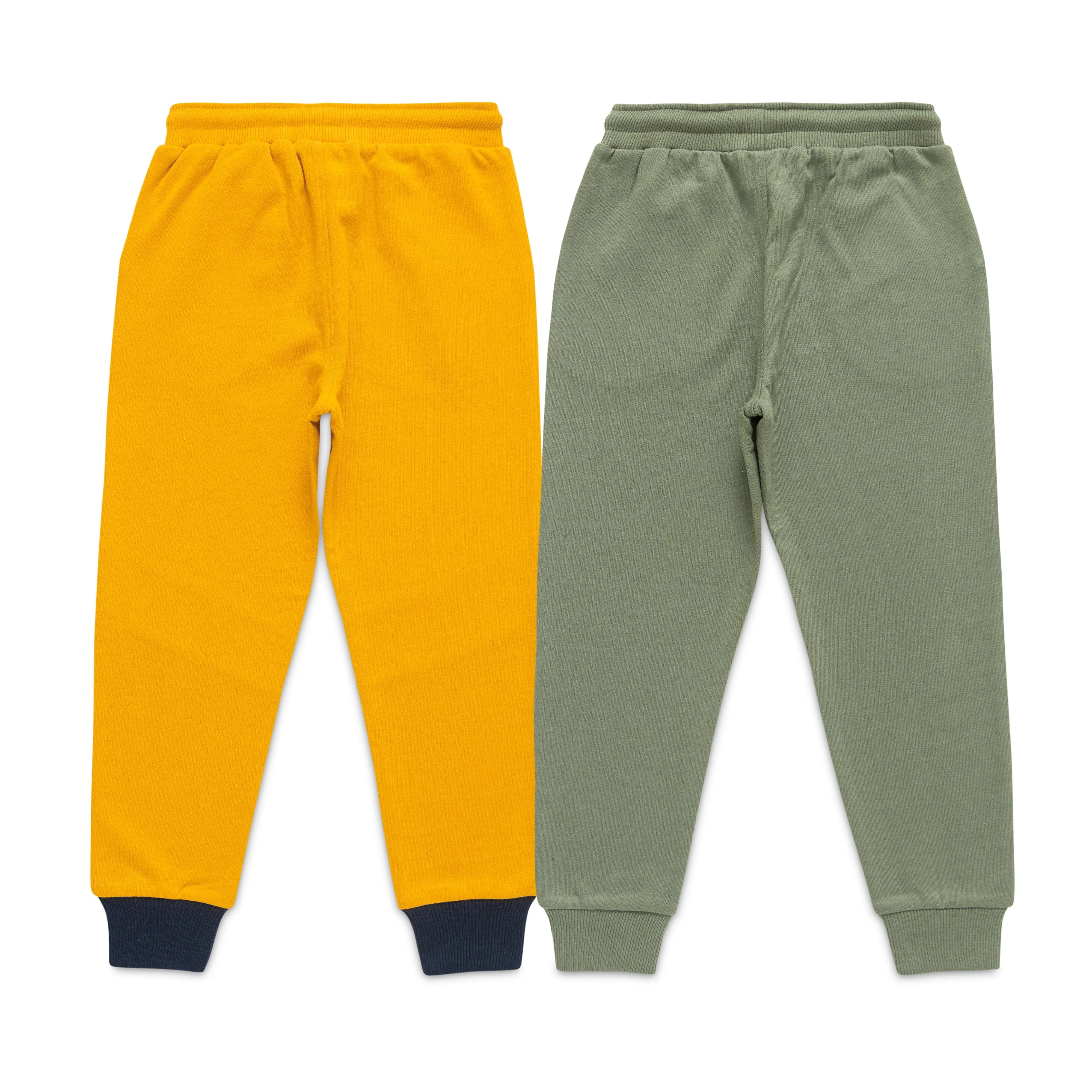 "Baby Boys' Jogger Pants  Pack of 2, Sporty 'Next Generation' & 'Athletic Division' Prints, Cotton Blend"