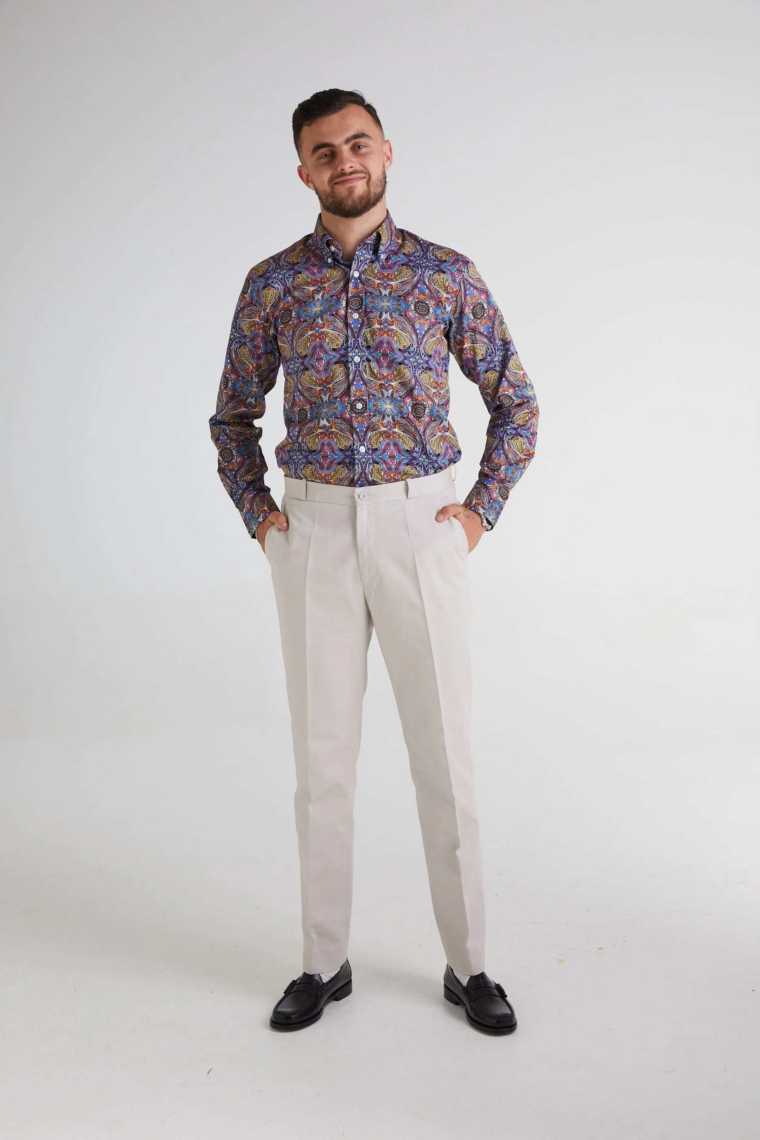 Relco - RSW-512-PLT Psychedelic Paisley - Shirt