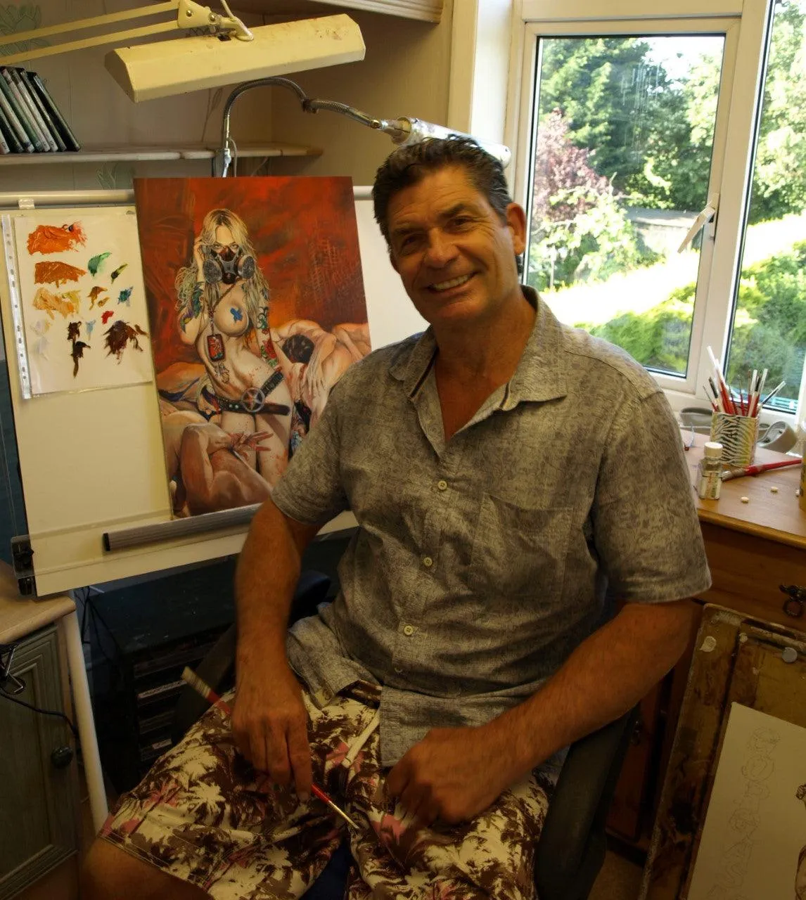 Rick Melton - Peter & Yvonne - Art Print