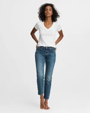 Rosa Mid-rise Boyfriend Jeans