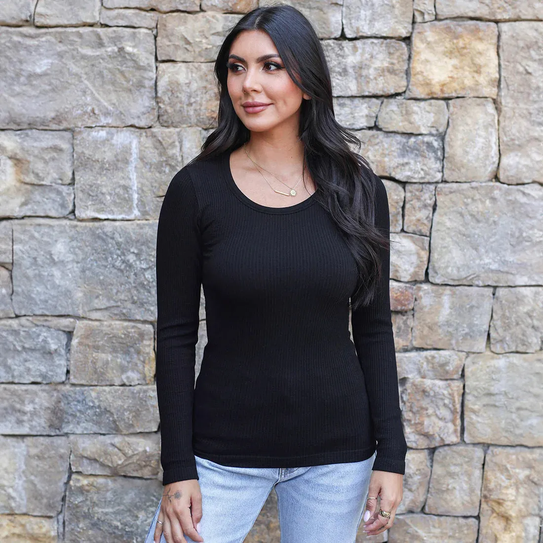 *SALE* Grace & Lace Long Length Brami - Black