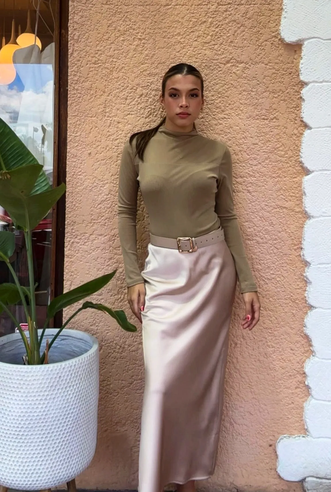 Sandstone Mesh Top
