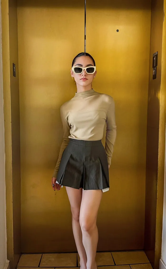 Sandstone Mesh Top