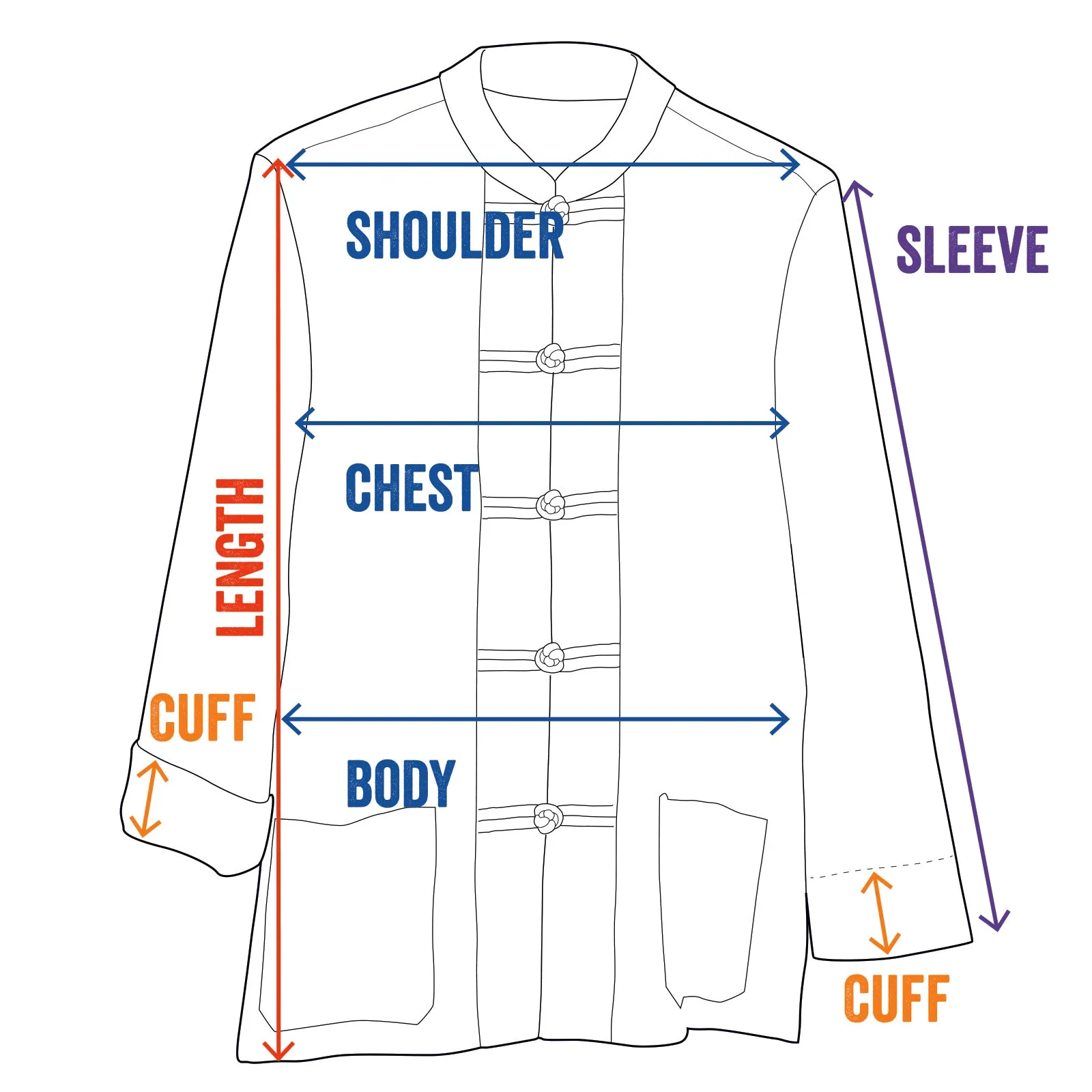 Unisex Fairtrade Ribbed Cotton Mandarin Jacket / Shirt Beige