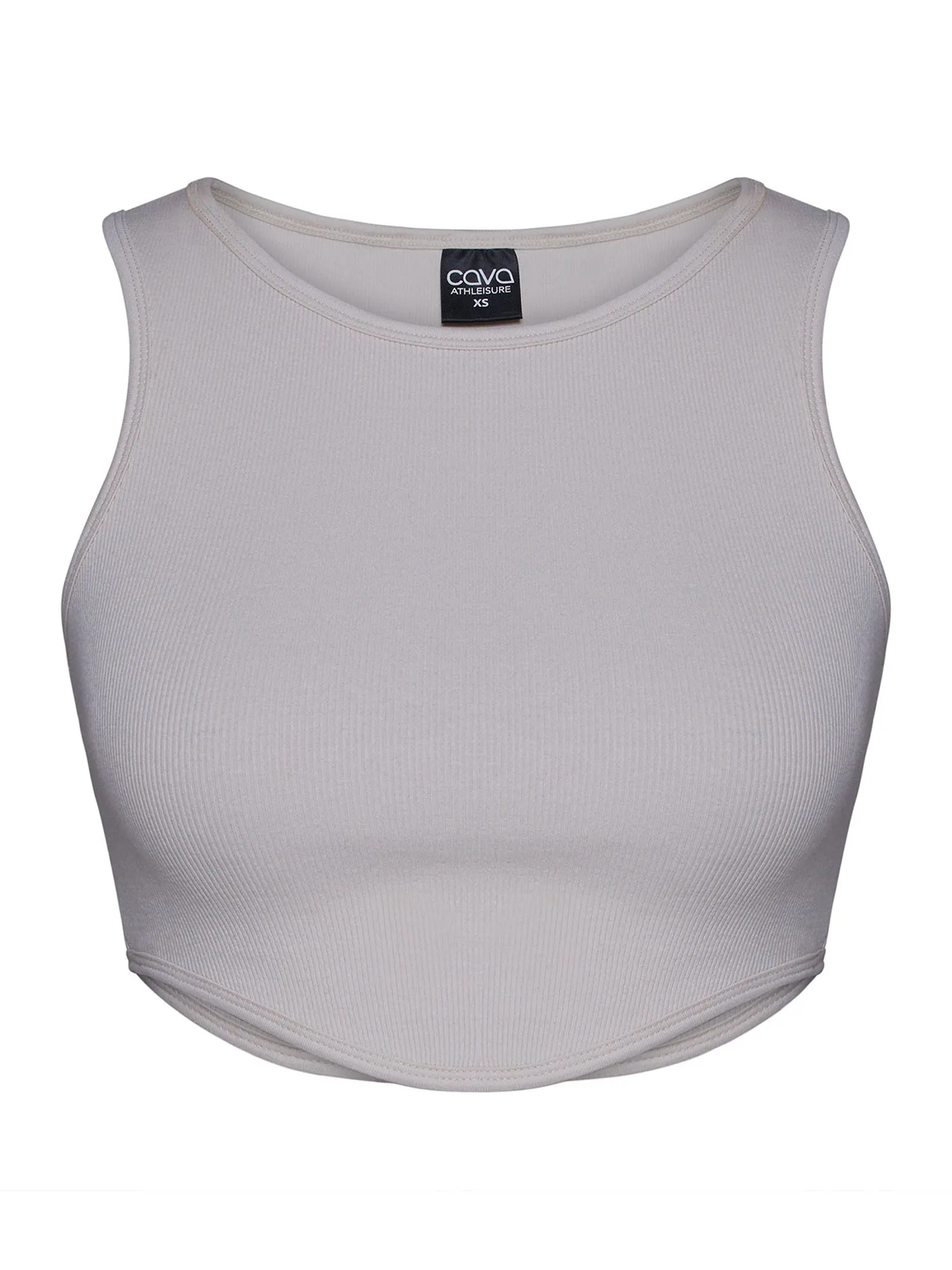 White All Day Rib Top