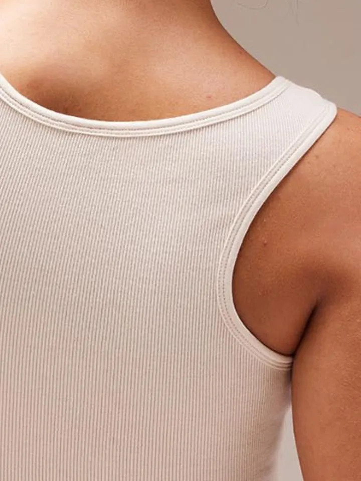 White All Day Rib Top