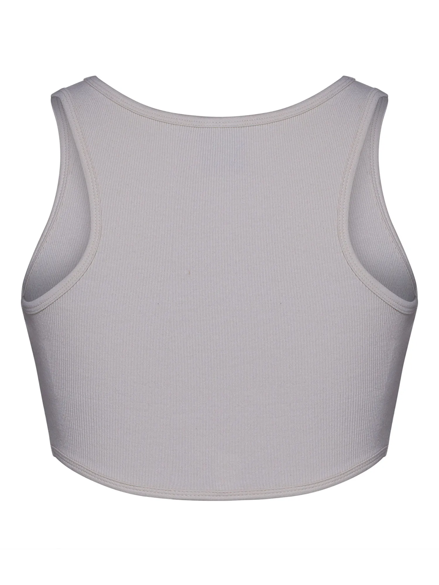 White All Day Rib Top