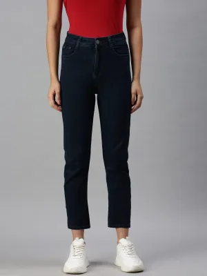 Women Blue Jean High-Rise Stretchable Jeans
