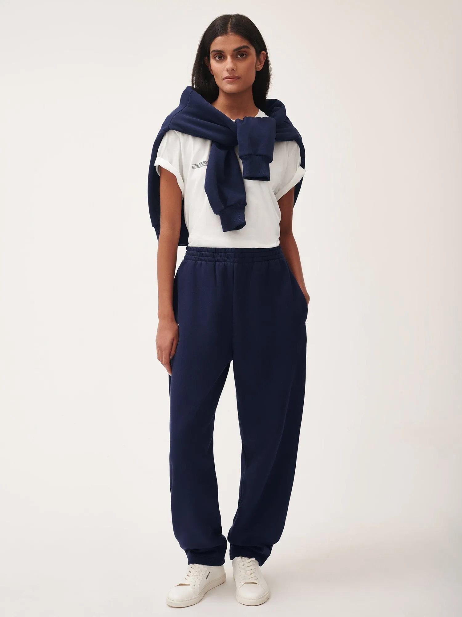 Womens DNA Barrel-Leg Track Pantsnavy