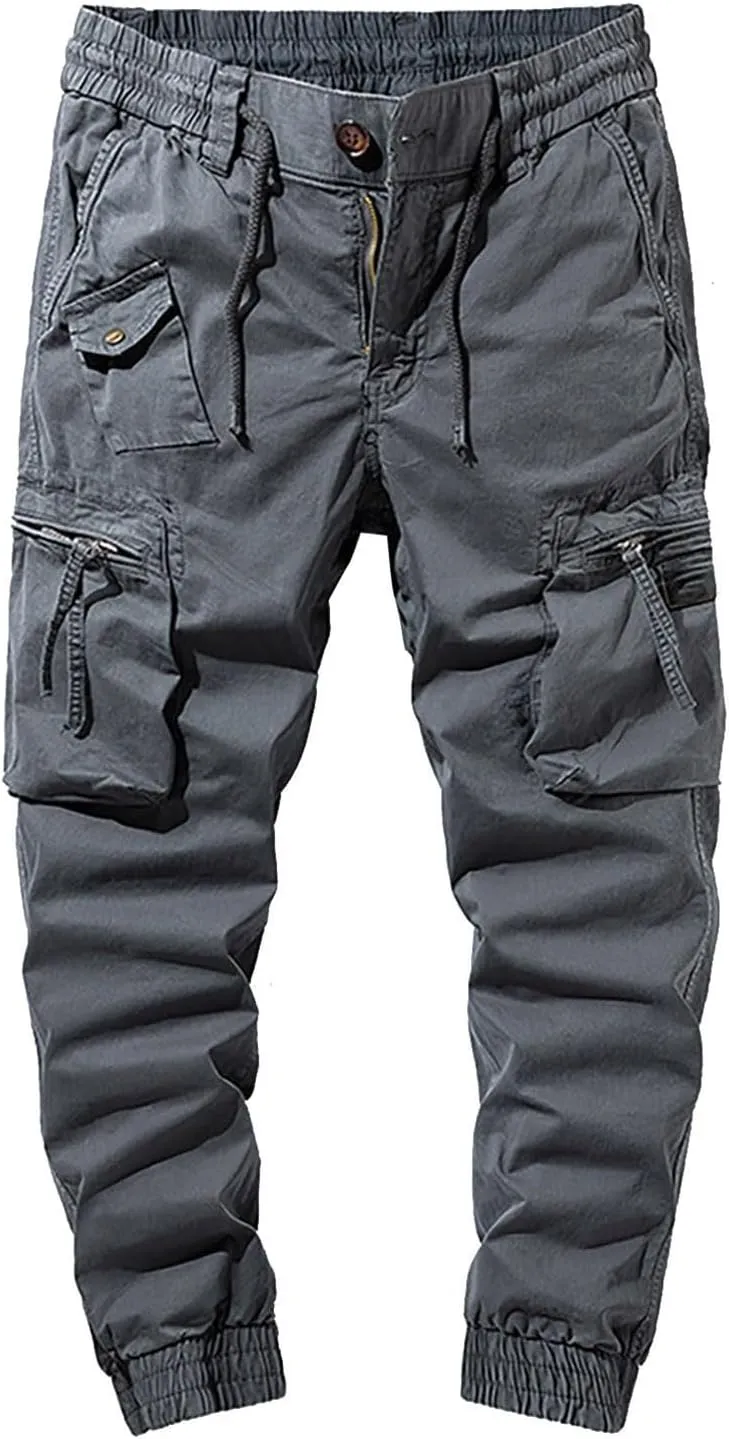 Work Pants for Men Big and Tall Men's Wild Cargo Pants Casual Joggers Sweatpants Outdoor Waterproof Hiking Work Pants